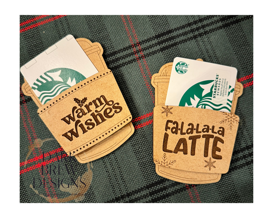 Coffee Gift Card Holder | Gift Idea!