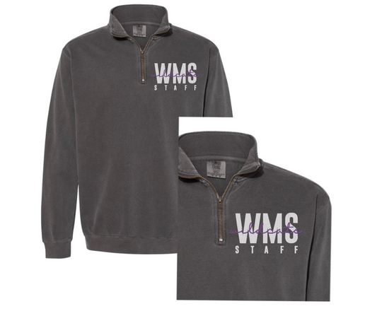 WMS Staff 1/4 Zip Heavyweight Sweatshirt // PRE-ORDER