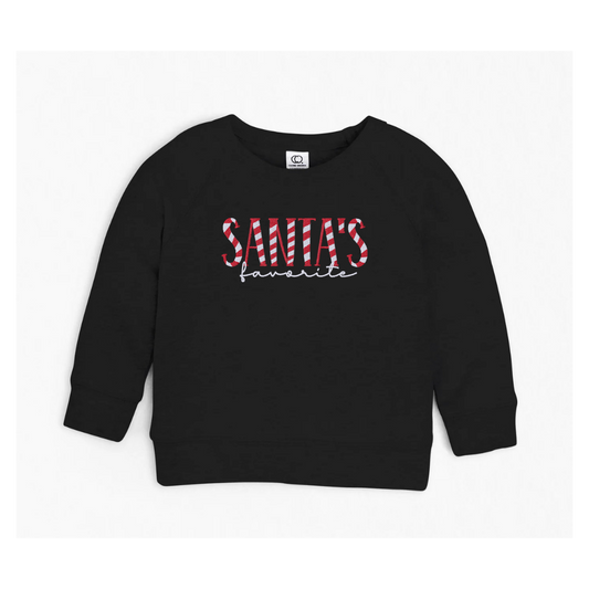 "Santa's Favorite" Kids Crew | Colored Organics