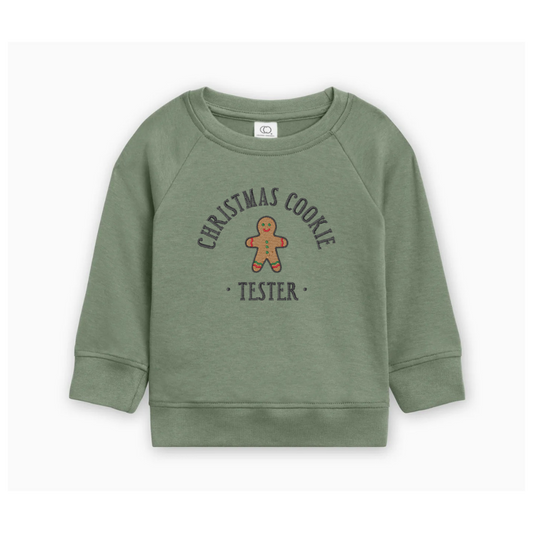 "Christmas Cookie Tester" Kids Crew | Colored Organics