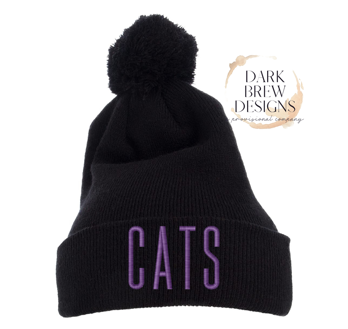 CATS Pom Beanie