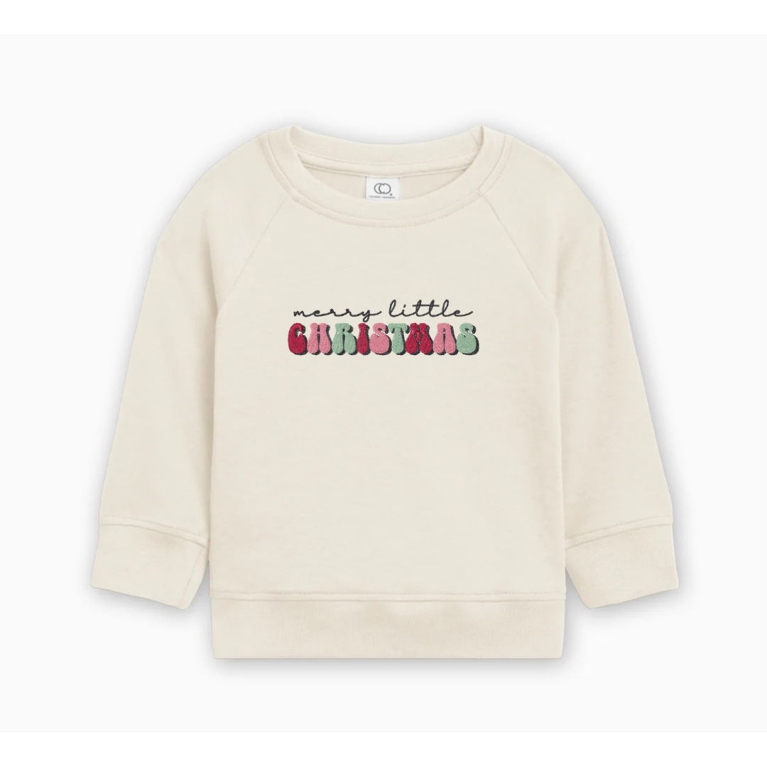 "merry little christmas" Kids Crew | Colored Organics