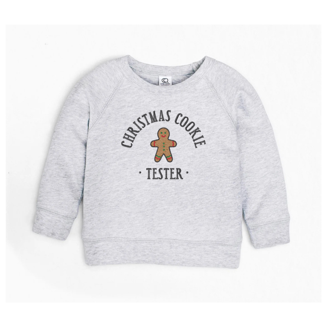 "Christmas Cookie Tester" Kids Crew | Colored Organics