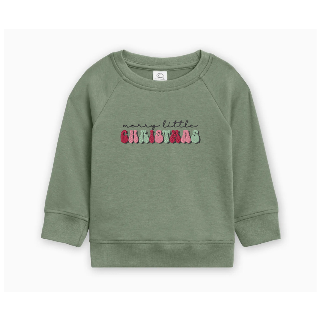 "merry little christmas" Kids Crew | Colored Organics