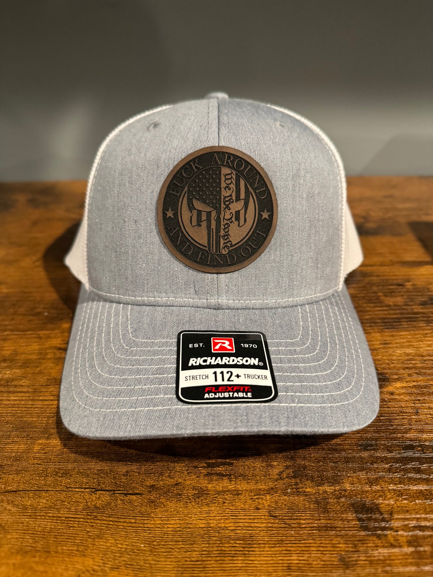 "We the People" Leather Patch Hat