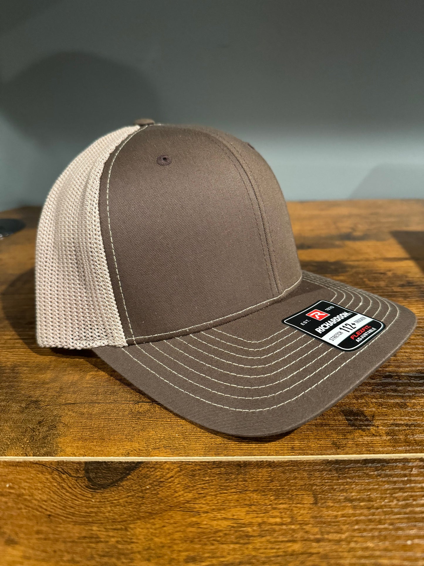 "Quack One Open" Leather Patch Hat