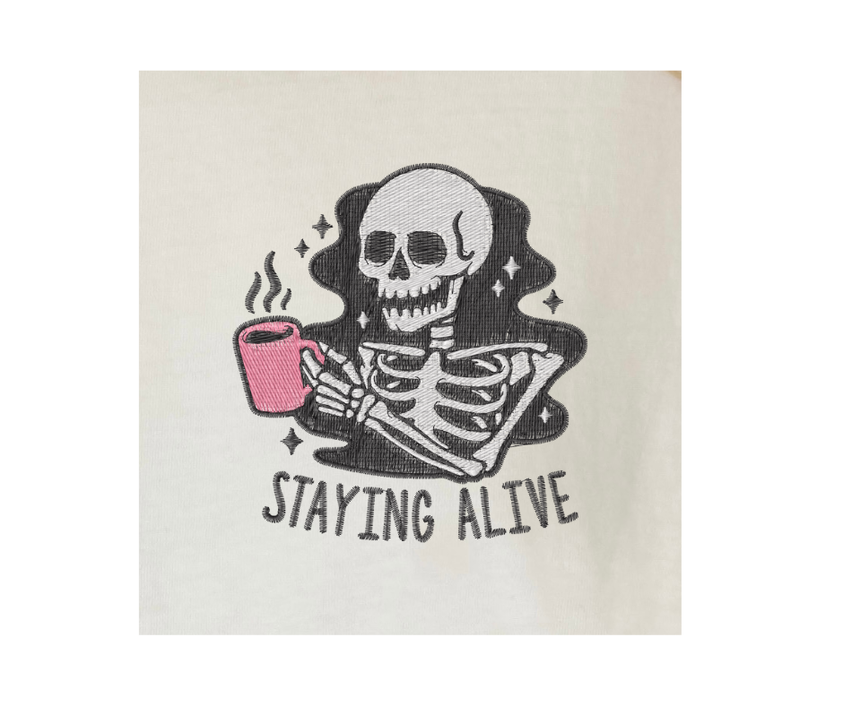 Staying Alive | Comfort Colors Tee