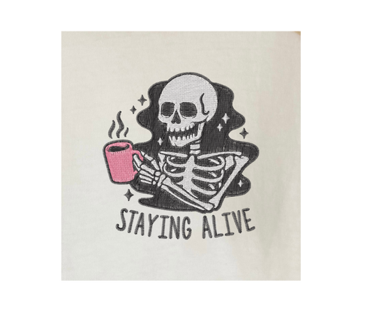 Staying Alive | Comfort Colors Tee