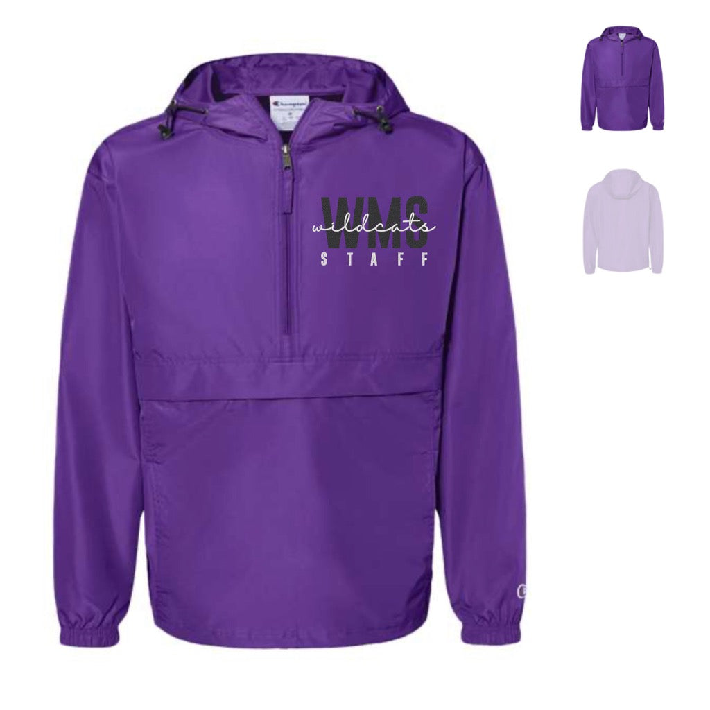 WMS Staff 1/4 Zip Lightweight Jacket // PRE-ORDER
