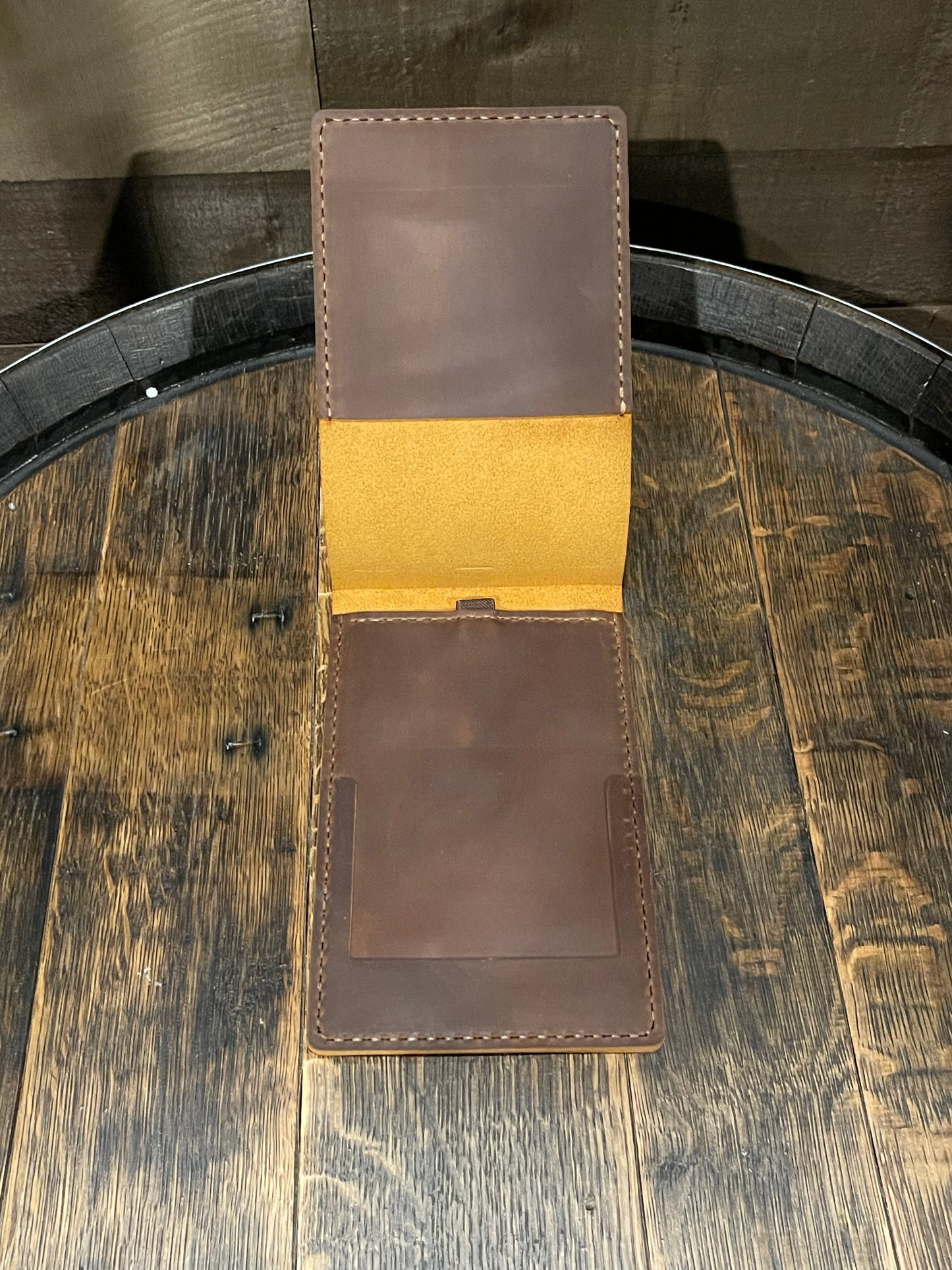 Custom Leather Yardage Book Holder